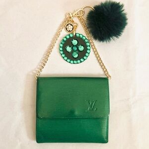 Louis Vuitton Malletier Epi Wallet “Shenanigans”